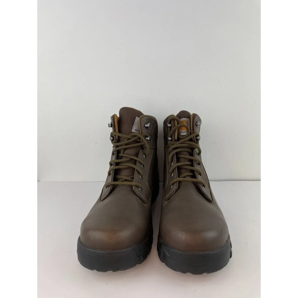 Carhartt Brown Rugged Flex 6 Inch Lace Up Work Boots Men's Size EU 44 M NWOB
